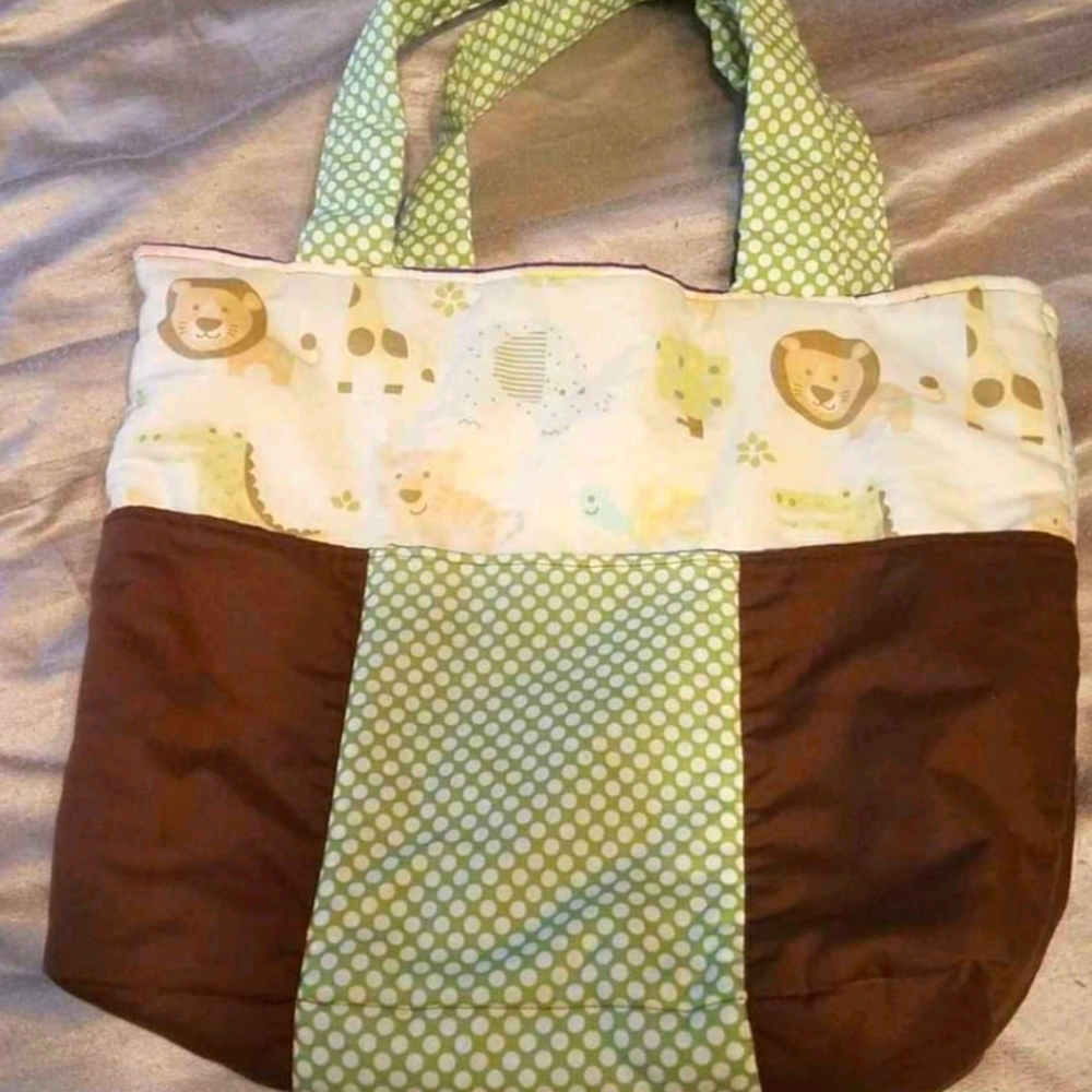Handmade Fabric tote | Baby | Jungle